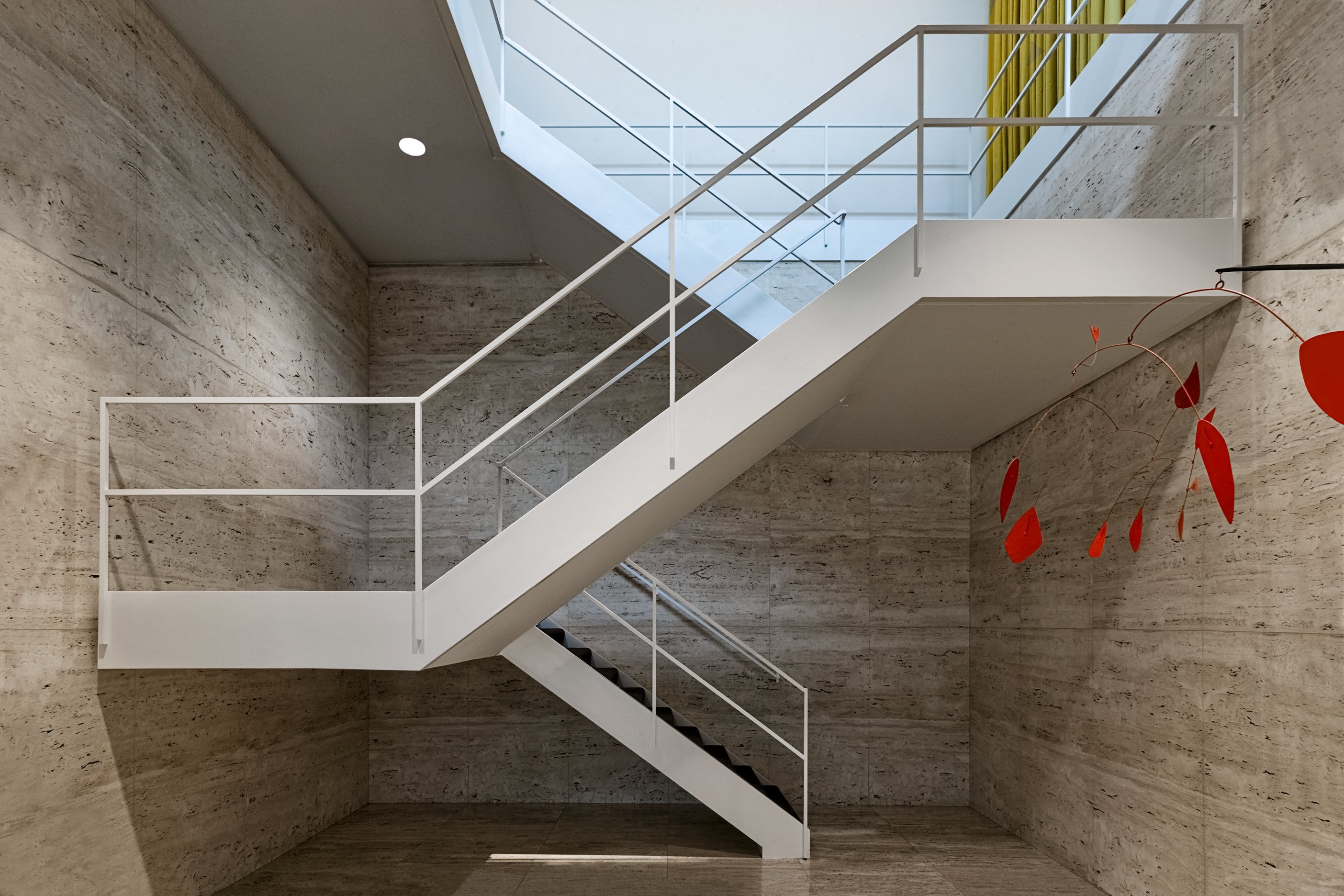 The Arts Club of Chicago's Mies van der Rohe staircase